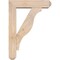 Ekena Millwork Funston Craftsman Smooth Bracket w/ Offset Brace, Douglas Fir, 5 1/2"W x 20"D x 28"H BKT0604X20X28FST04SDF - alternate 4